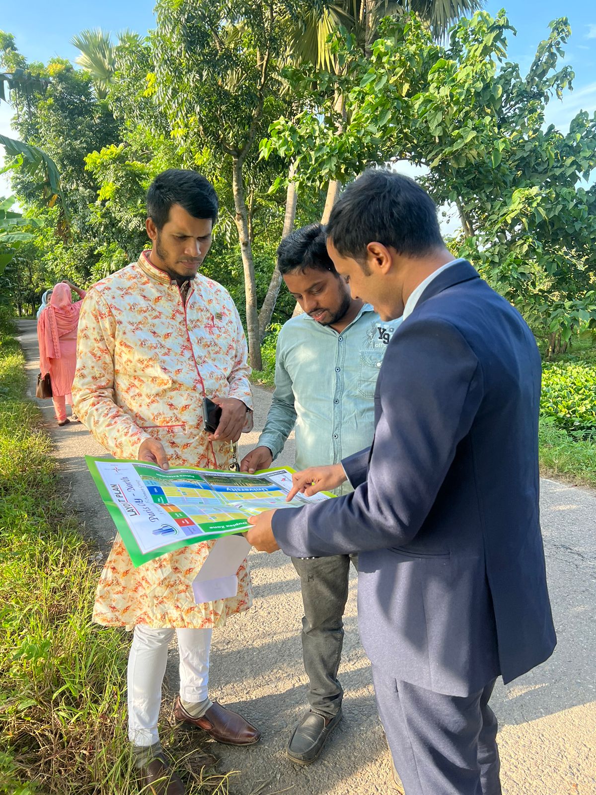 Paris City Purbachal Client Visit